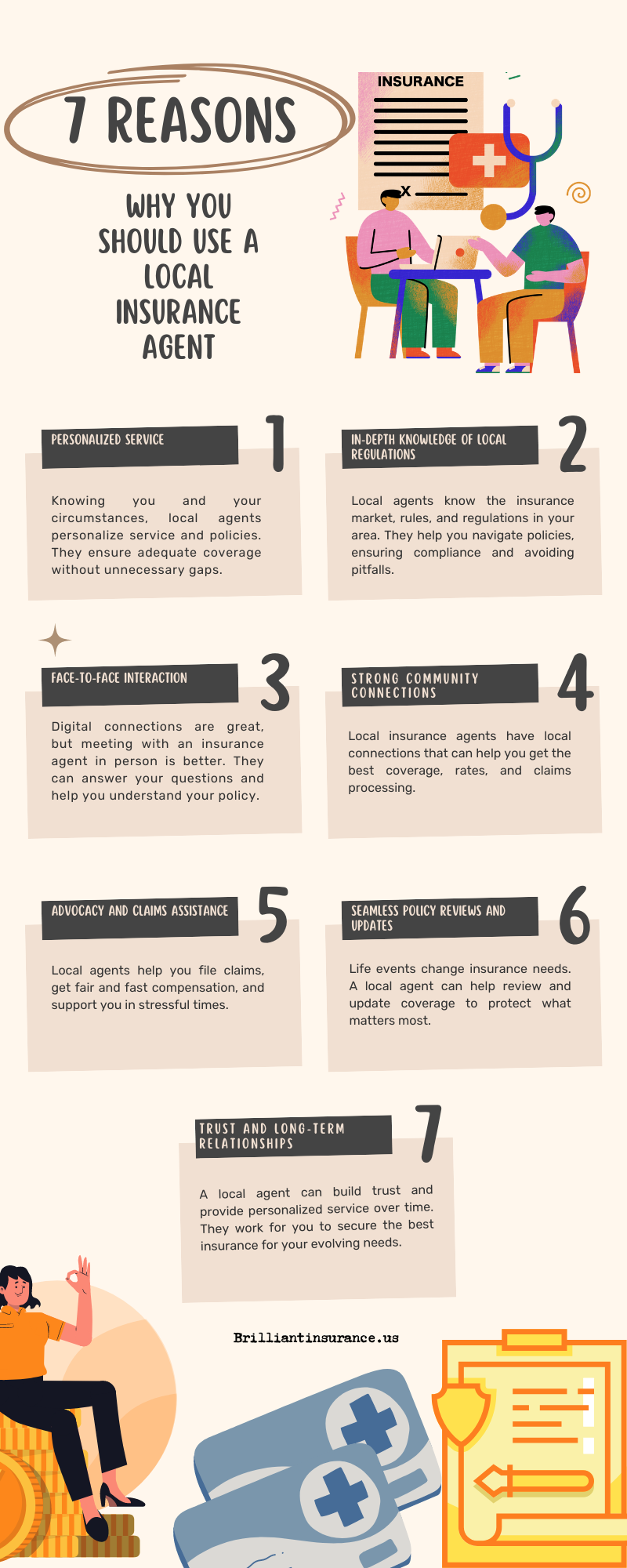 7 Compelling Reasons Why Local Insurance Agents Are Your Best Choice